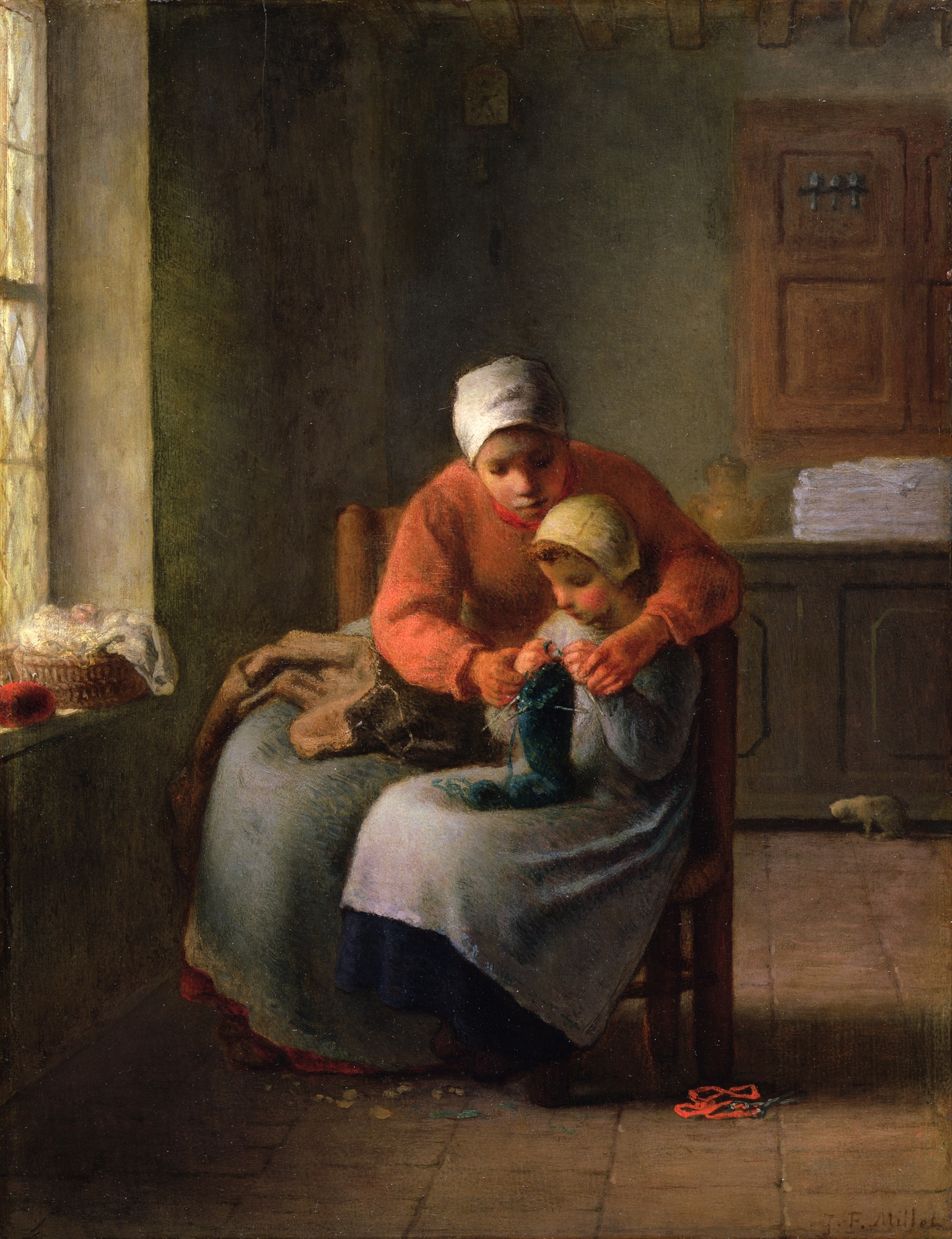 1860 The Knitting Lesson.jpg